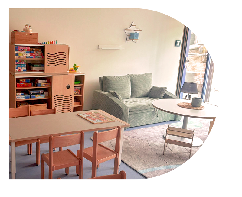 Gruppenraum der Kita Friedrichstal